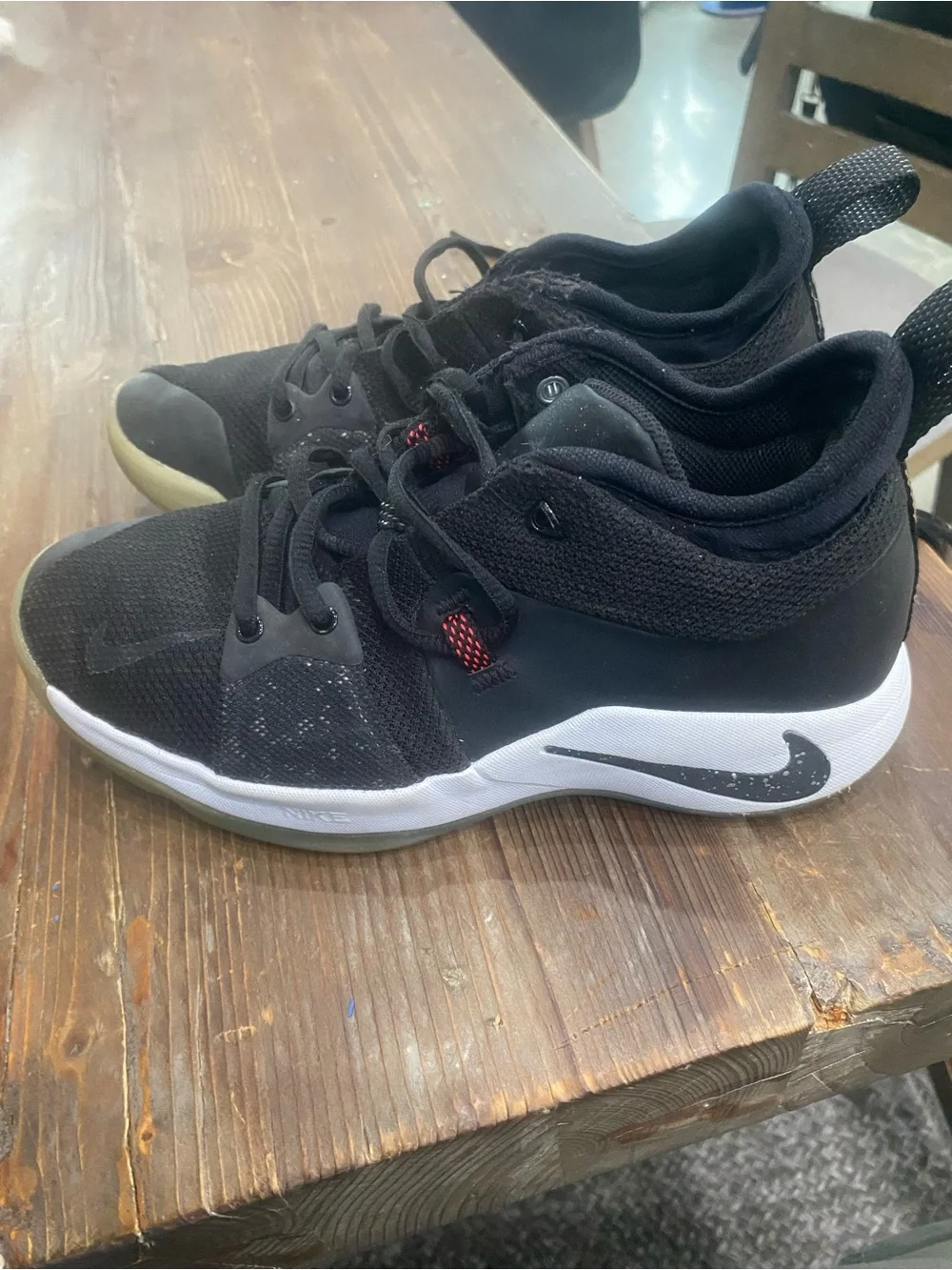 Kids Black Nike Paul George - Size 5.5